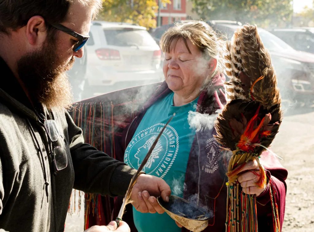 Miami Nation of Indiana holds annual removal memorial march