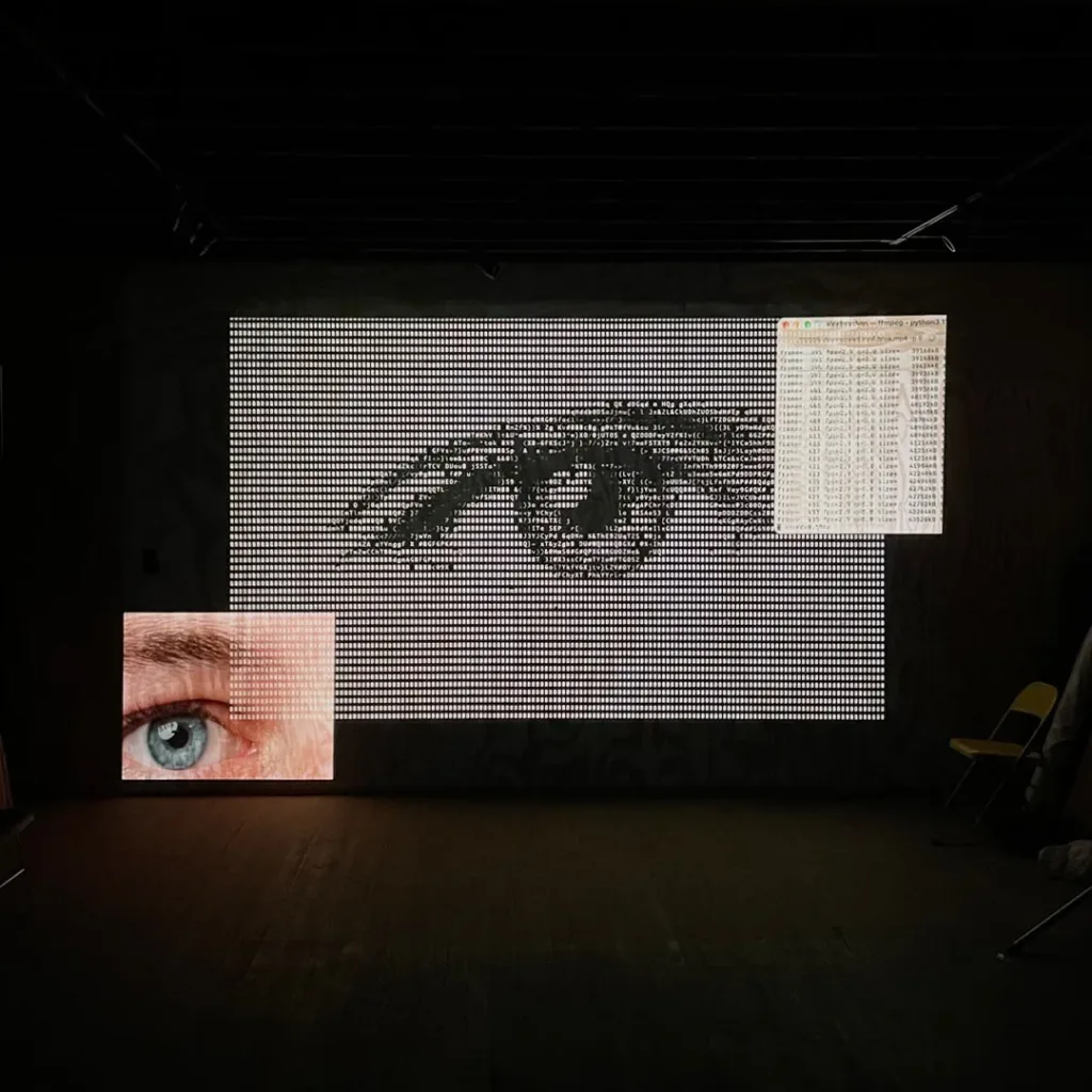 Gazing: Video Art Installation